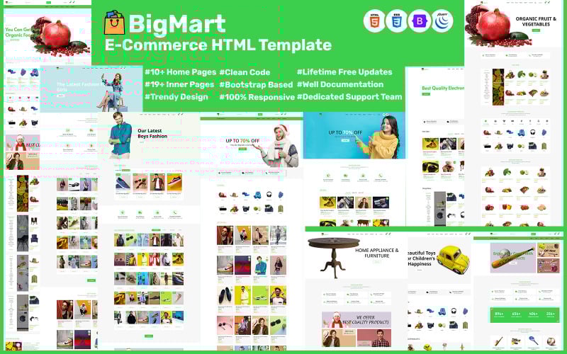 BigMart - Multipurpose eCommerce HTML Template