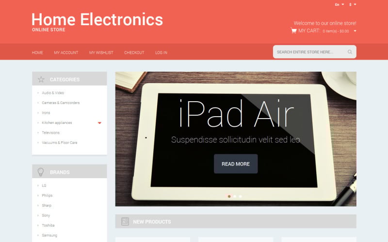 Cleaning Responsive Magento Theme