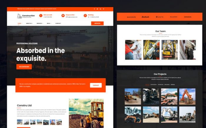 Constru - Construction, Building Industry Joomla 5 Template