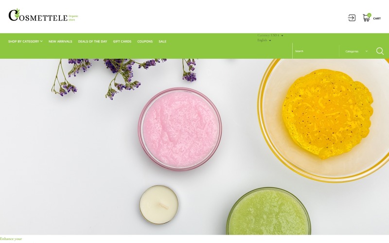 Cosmettele PrestaShop Theme