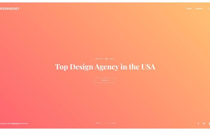 Design Agency Responsive Multipage Website Template