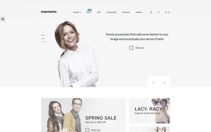 Mannerlo - Apparel Responsive PrestaShop Theme