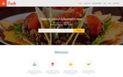 Sancho Website Template