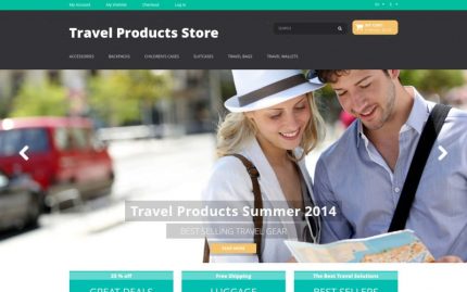 Travel Products Magento Theme